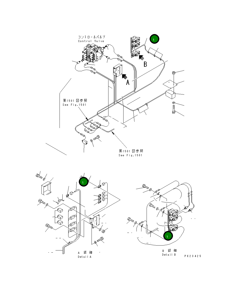 Жгут проводов 8221-06-1435 Komatsu