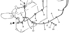 Жгут проводов 20Y-970-3820 Komatsu