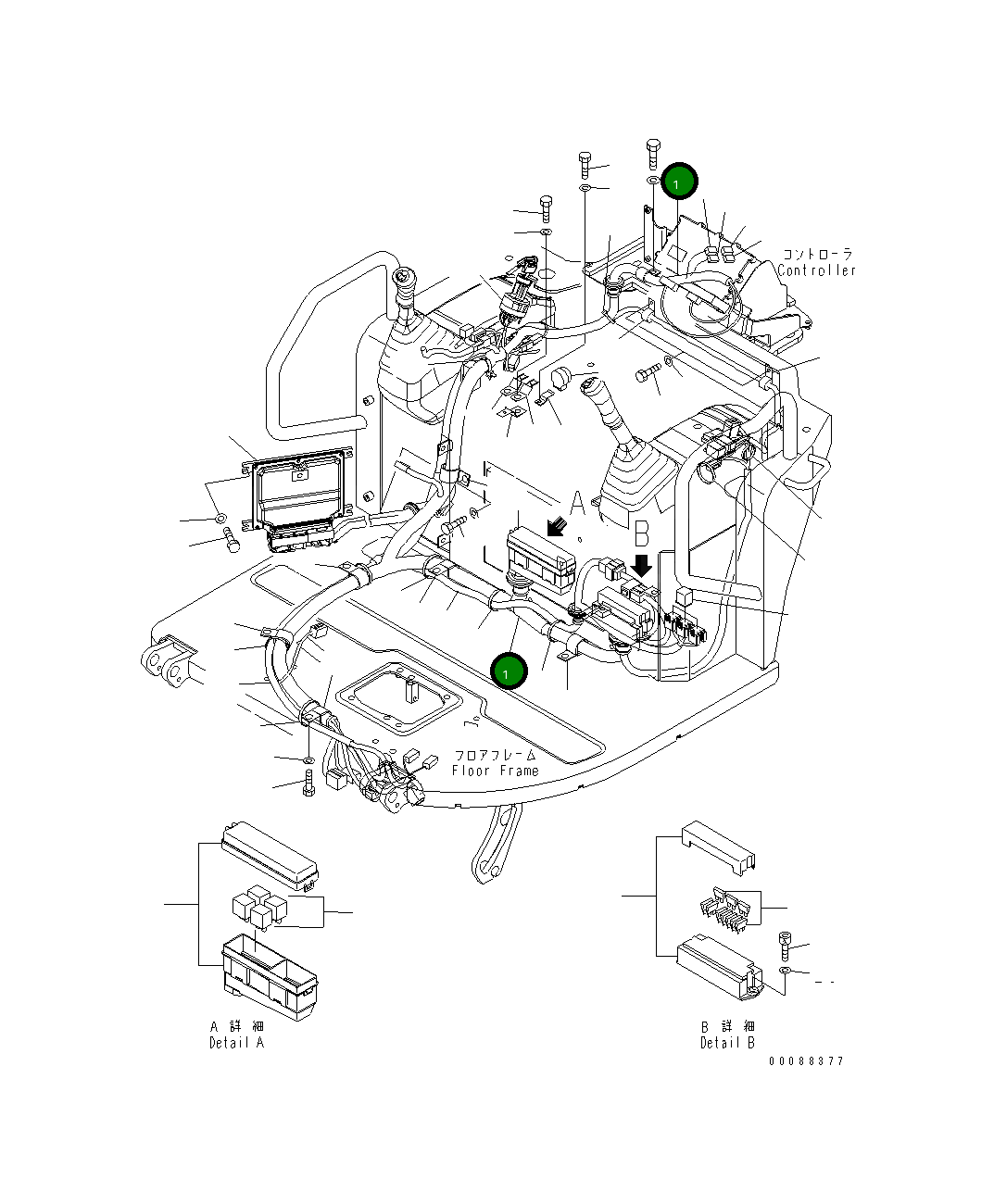 Жгут проводов 22F-06-32660 Komatsu