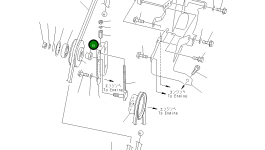 Бобышка YM172165-18670 Komatsu