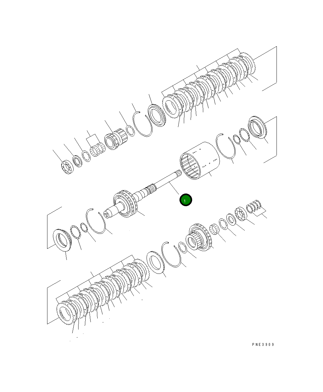 Дроссель 417-15-12250 Komatsu