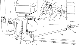 Шланг CU3065134 Komatsu