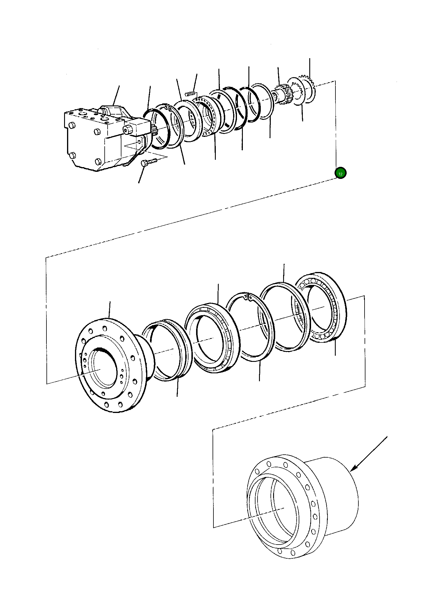 Диск 21D-60-15160 Komatsu