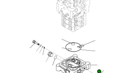 Блок 723-26-21870 Komatsu