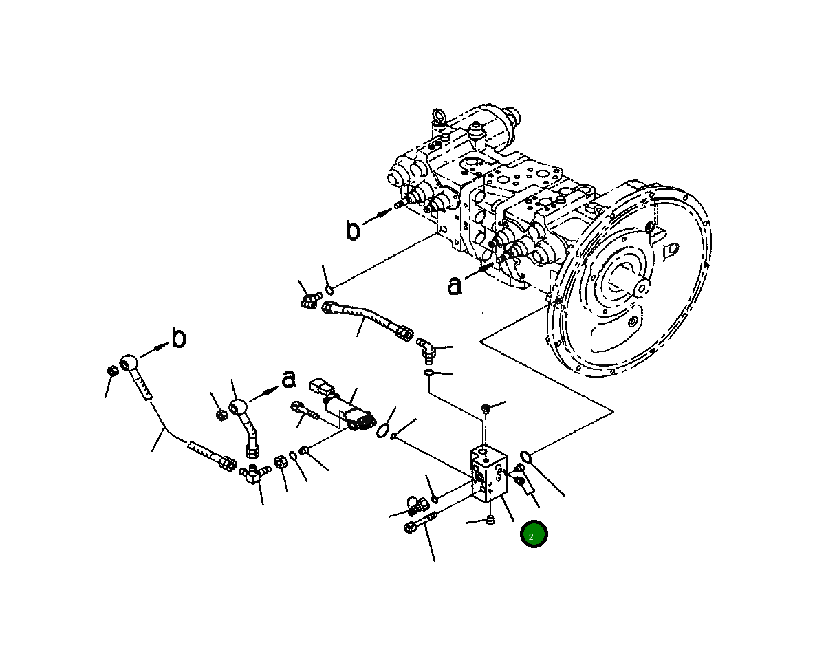 Блок 708-2L-29111 Komatsu