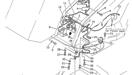 Провод 22W-06-11890 Komatsu