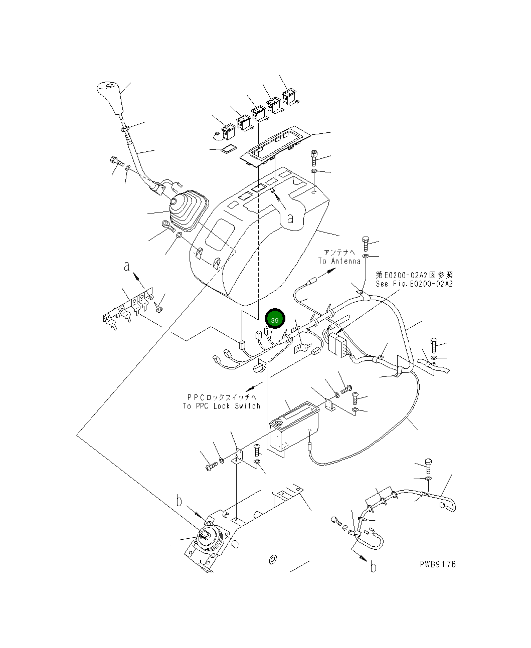 Жгут проводов 208-06-67441 Komatsu
