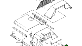 Замок 160 091 Komatsu
