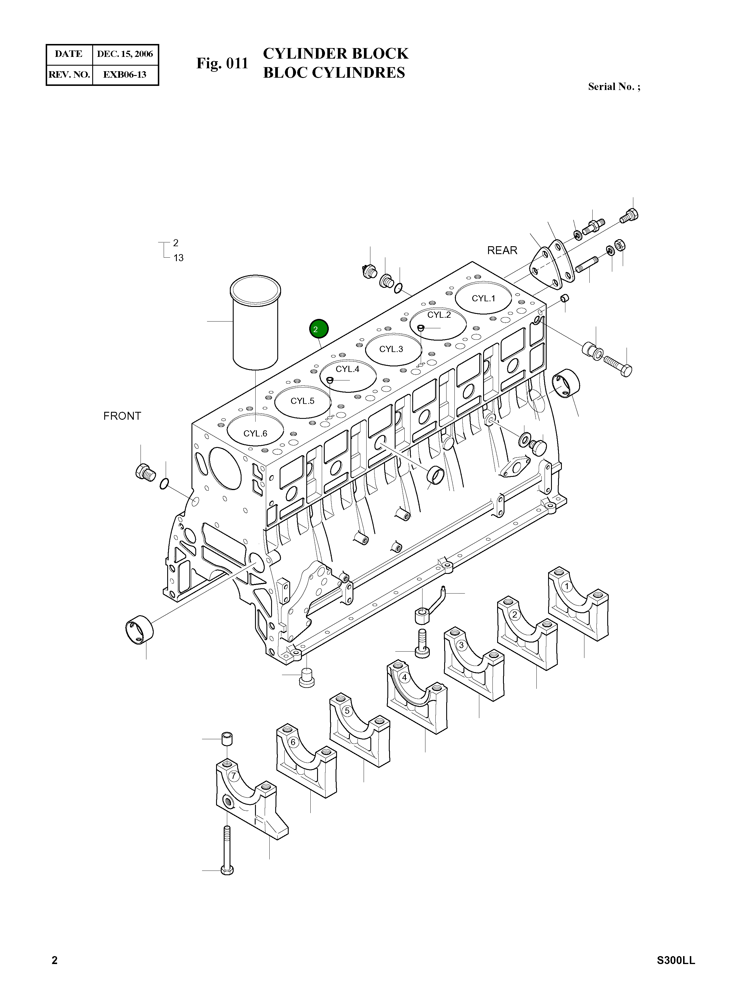 Блок съёмного управления, в сборе 65.01101-0040N Komatsu