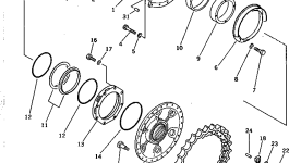 Защитный кожух 15B-27-11230 Komatsu