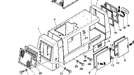 Стекло TES0002BN101 Komatsu