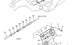 Лента 08034-00843 Komatsu