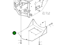 Защитный кожух 424-971-3110 Komatsu