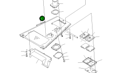 Капот 14X-54-38411 Komatsu