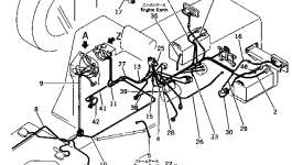 Кабель 238-06-17470 Komatsu