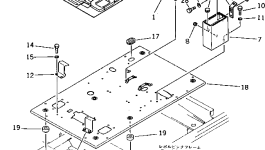 Замок 20S-43-12160 Komatsu