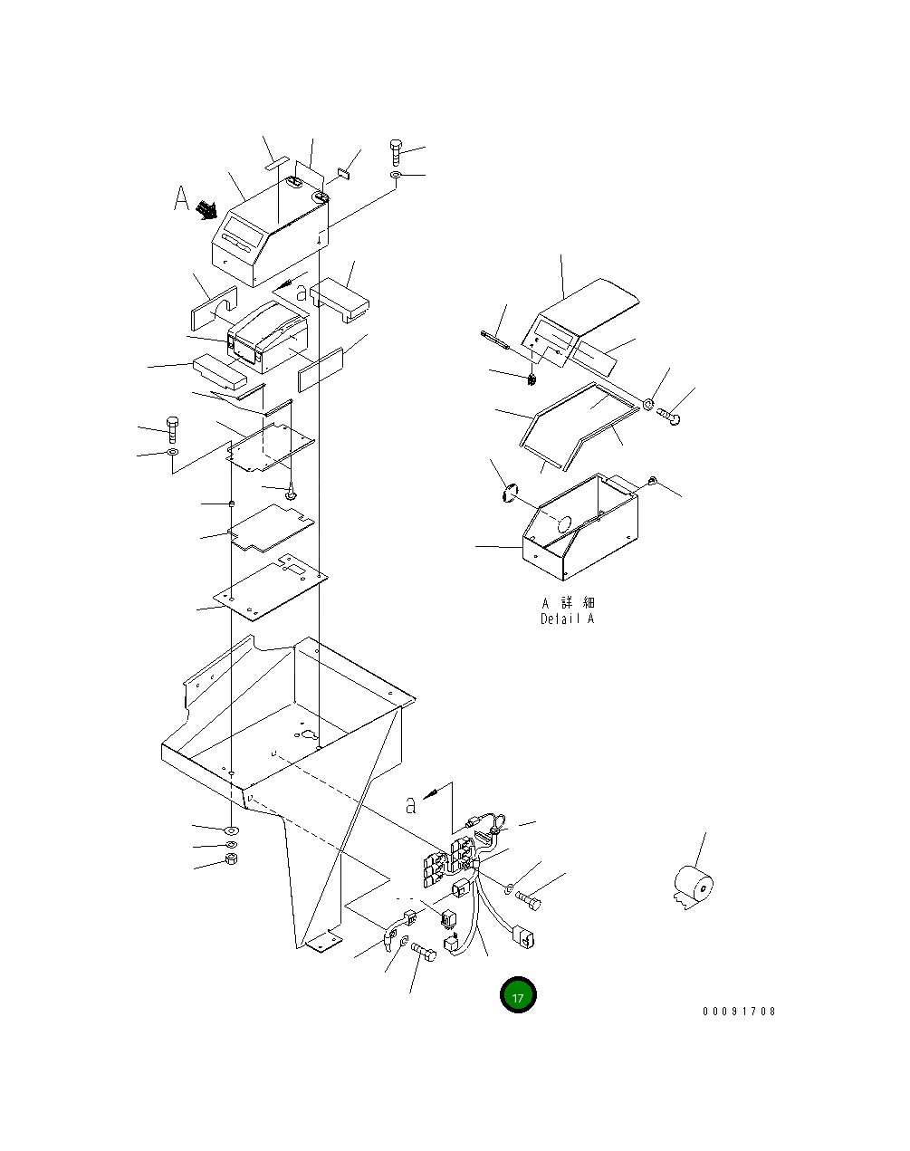 Жгут проводов 421-T32-4111 Komatsu