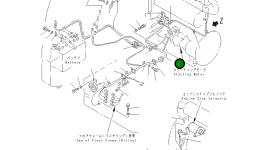 Провод 20U-06-31213 Komatsu