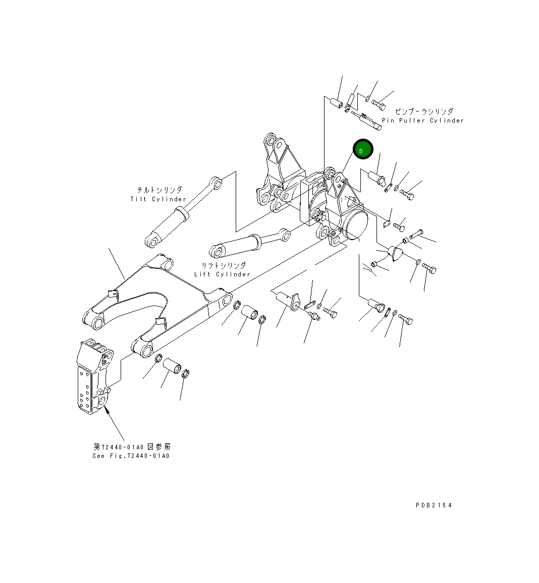 Балка 17A-79-11111 Komatsu
