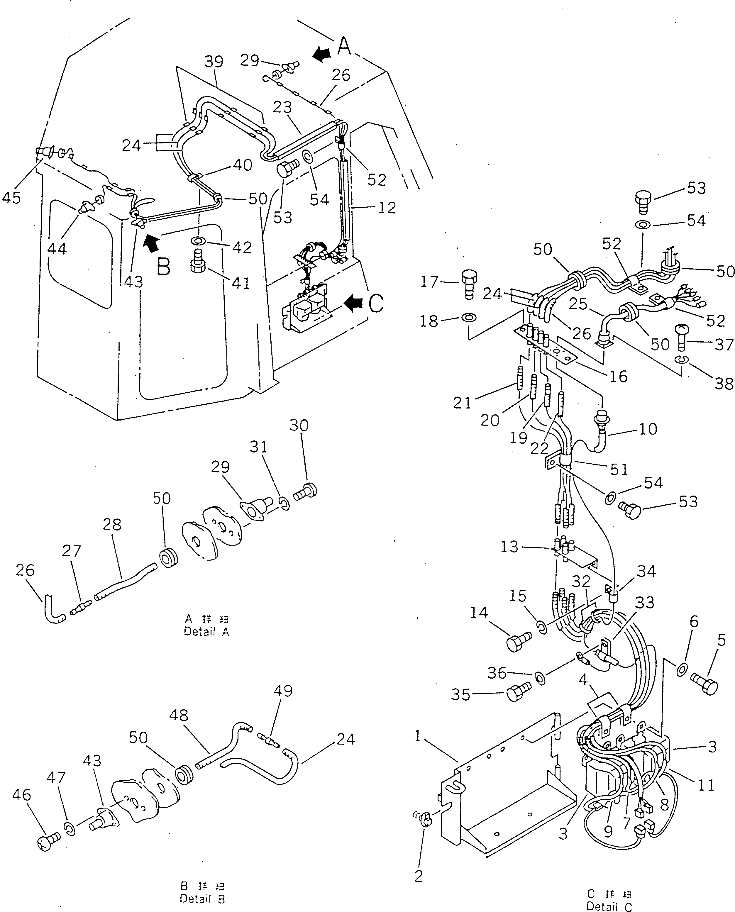 Жгут проводов 195-Z79-2220 Komatsu