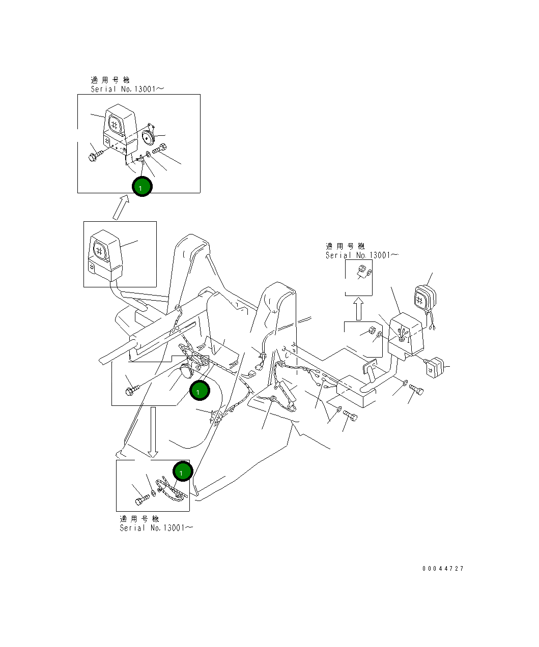 Жгут проводов 361-06-22111 Komatsu