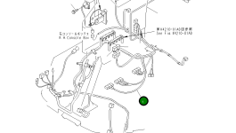 Жгут проводов 418-T80-2560 Komatsu