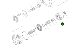Блок цилиндра 708-8F-33120 Komatsu