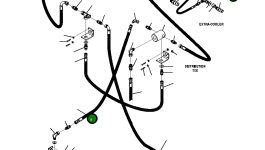Гидравлический шланг 20Y-968-B570 Komatsu