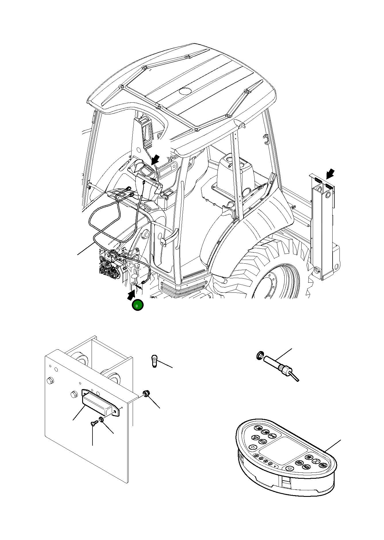 Жгут проводов 42N-06-15910 Komatsu