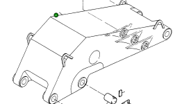Базовая стрела (позиции 04–89) 482 110 40 Komatsu