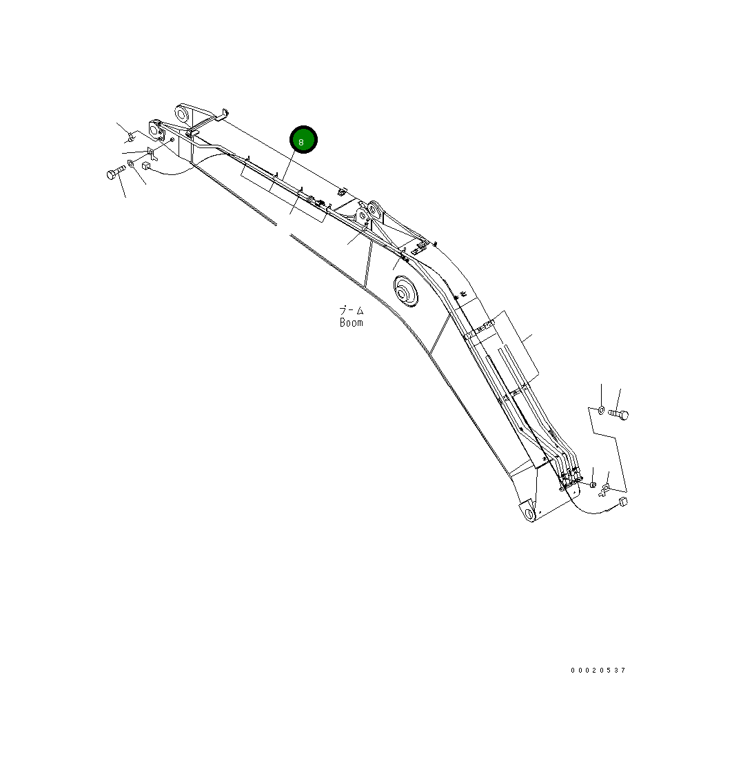 Жгут проводов 20Y-957-3340 Komatsu