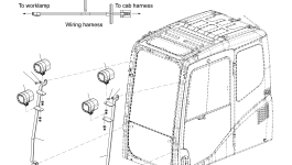 Жгут проводов 20E-06-H2110 Komatsu