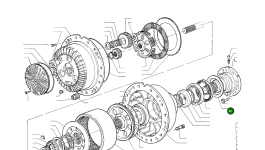 Защитный кожух 3223813 Komatsu