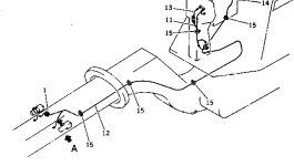Кабель 232-833-4150 Komatsu