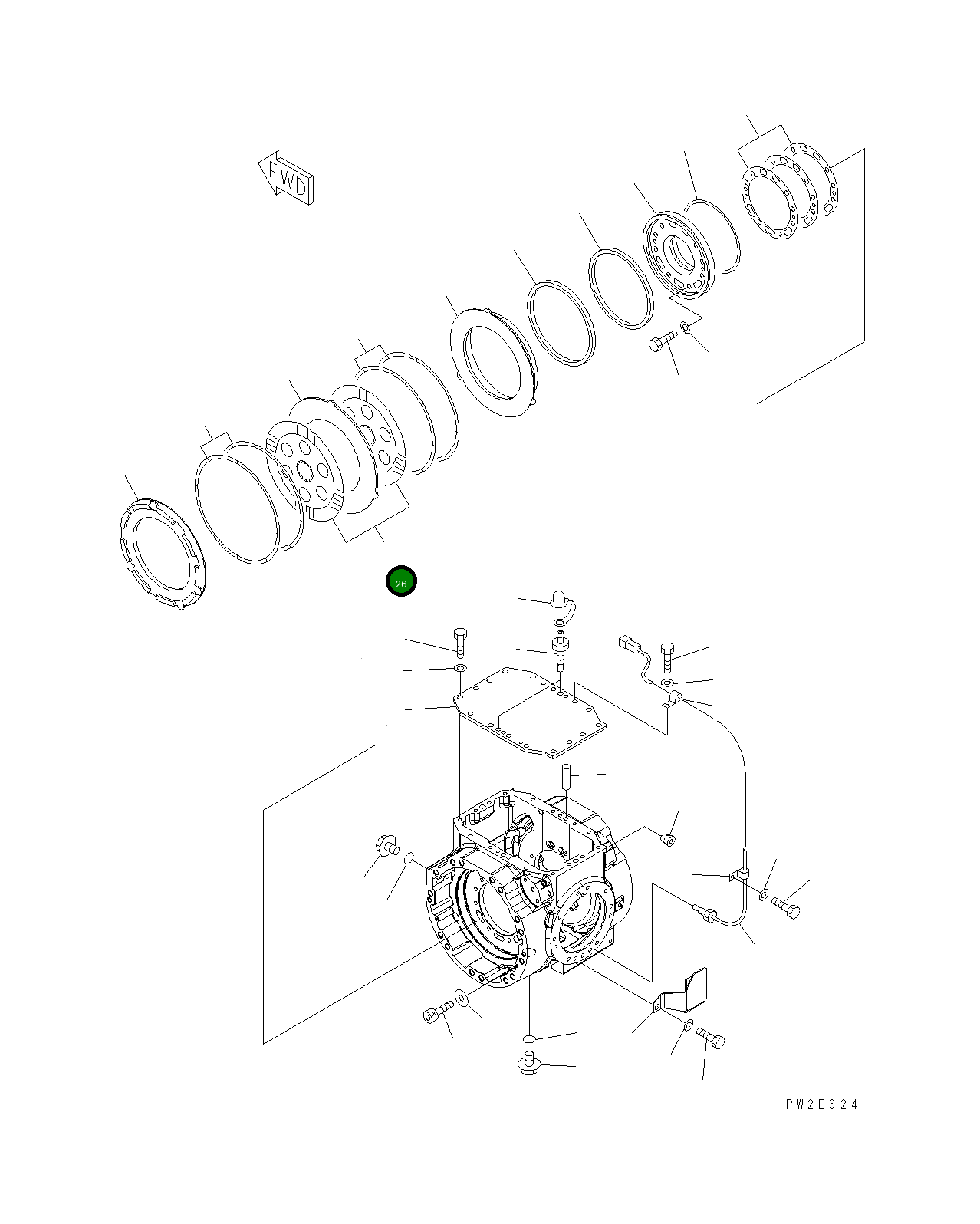 Диск 418-33-31260 Komatsu