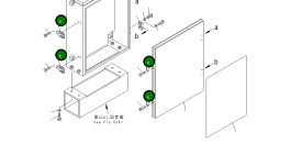 Замок 262-06-73460 Komatsu