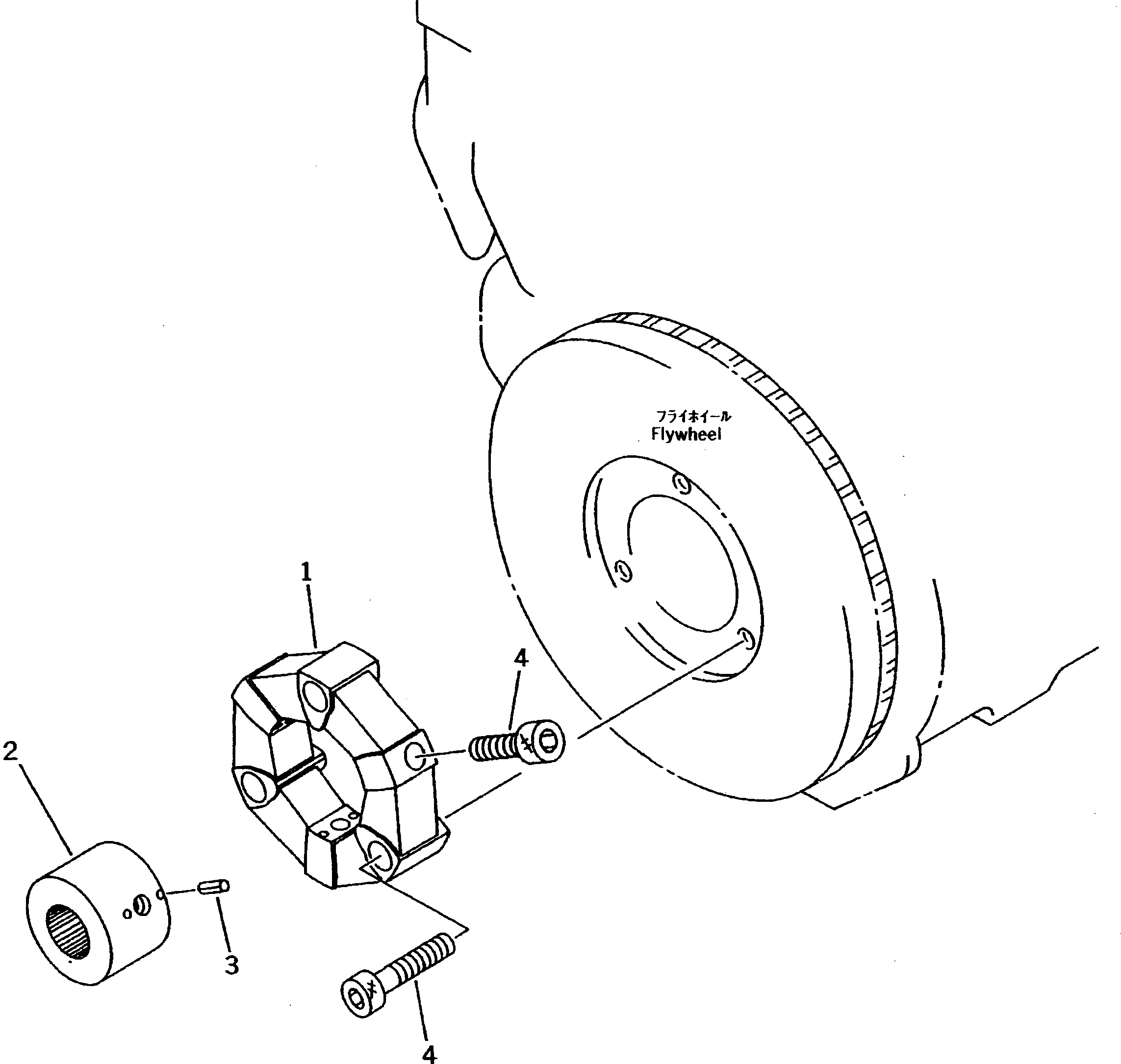 Бобышка 714-09-11120 Komatsu