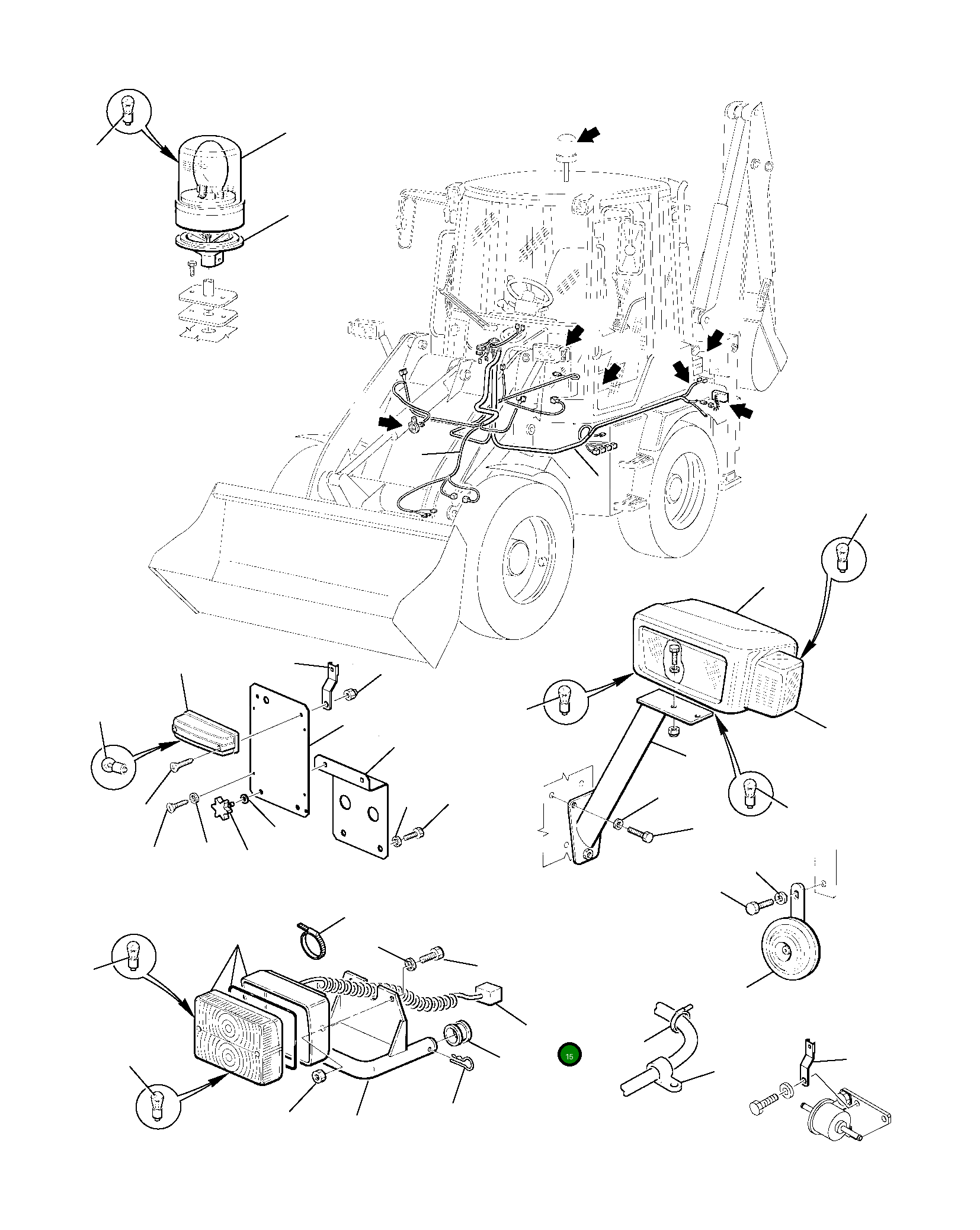 Кабель 885270483 Komatsu