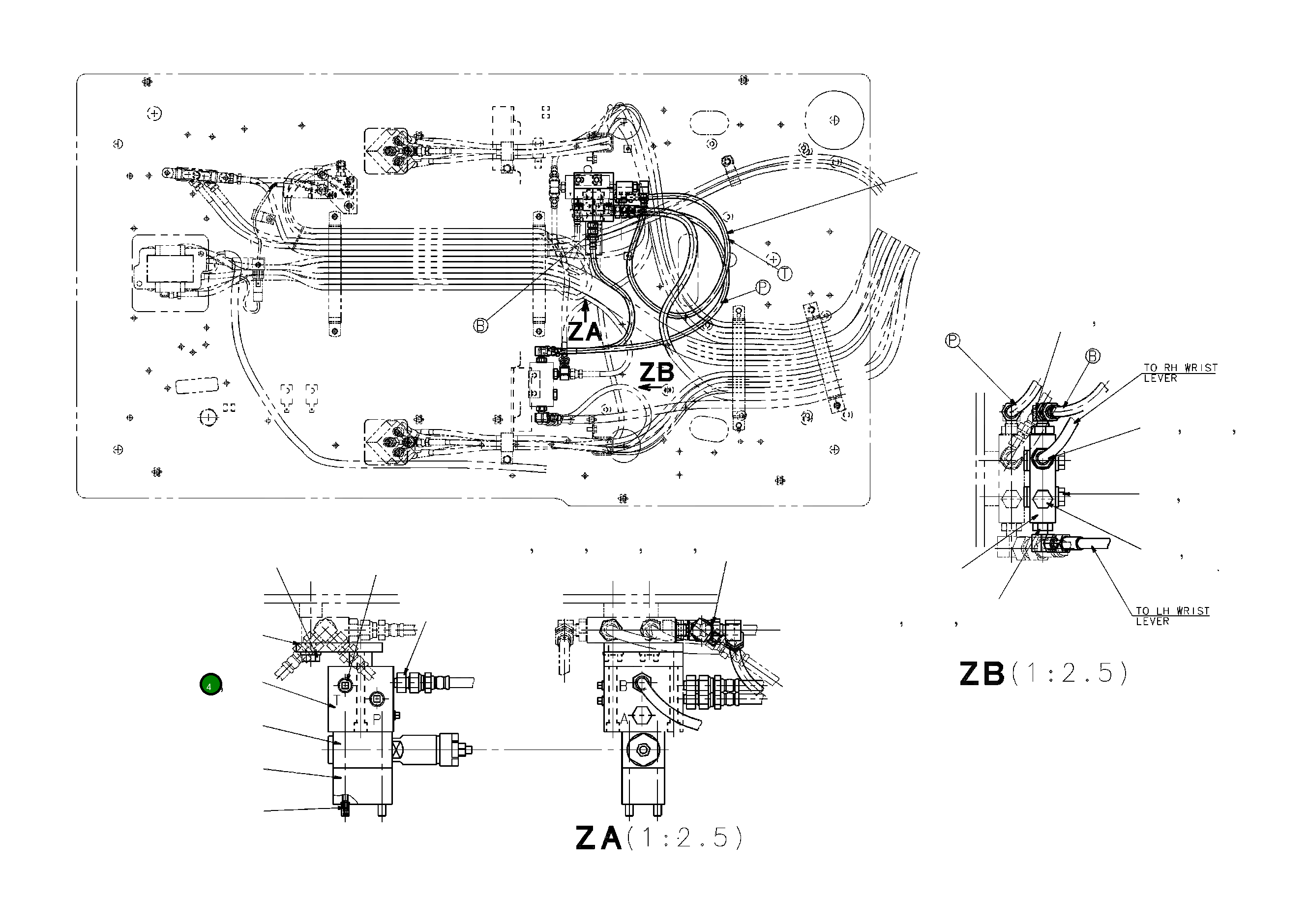 Блок 20Y-62-KA340 Komatsu