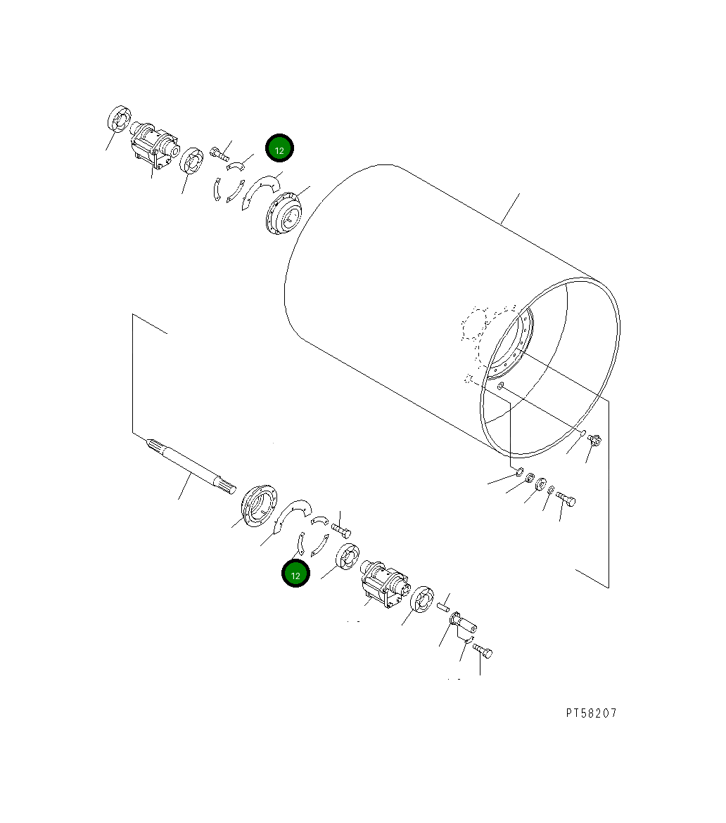 Замок 273-70-21450 Komatsu