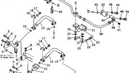 Кронштейн 569-61-43510 Komatsu