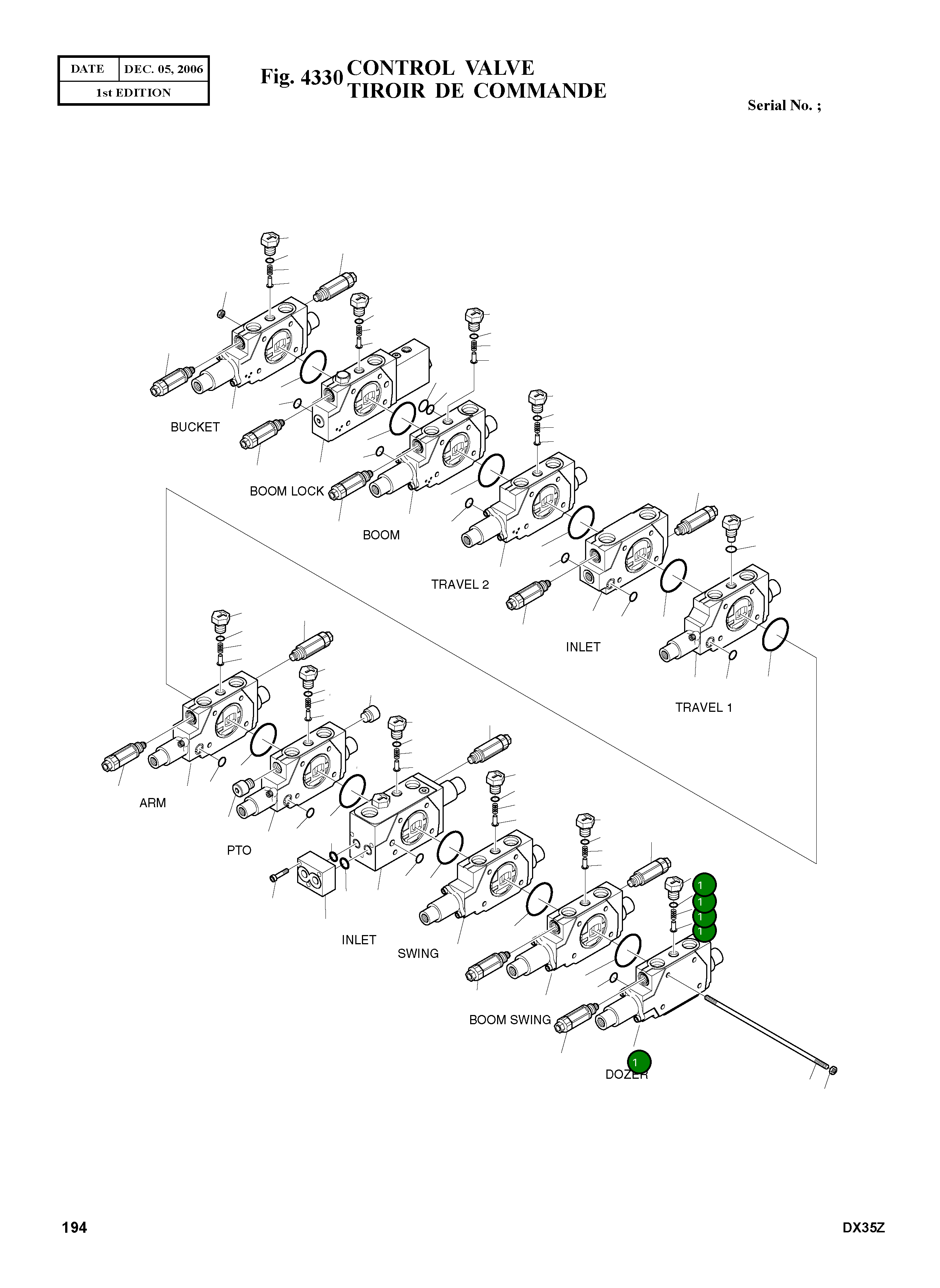 Блок в сборе – бульдозер K9004991 Komatsu
