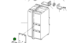 Блок крепления 1131 049 C1 Komatsu