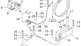 Кронштейн 207-06-61710 Komatsu