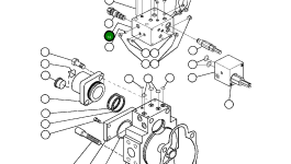 Блок (6)(7) VE9603 Komatsu