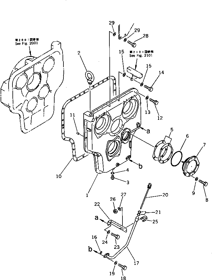 Индикатор 21N-38-11230 Komatsu