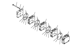 Блок 723-26-21110 Komatsu