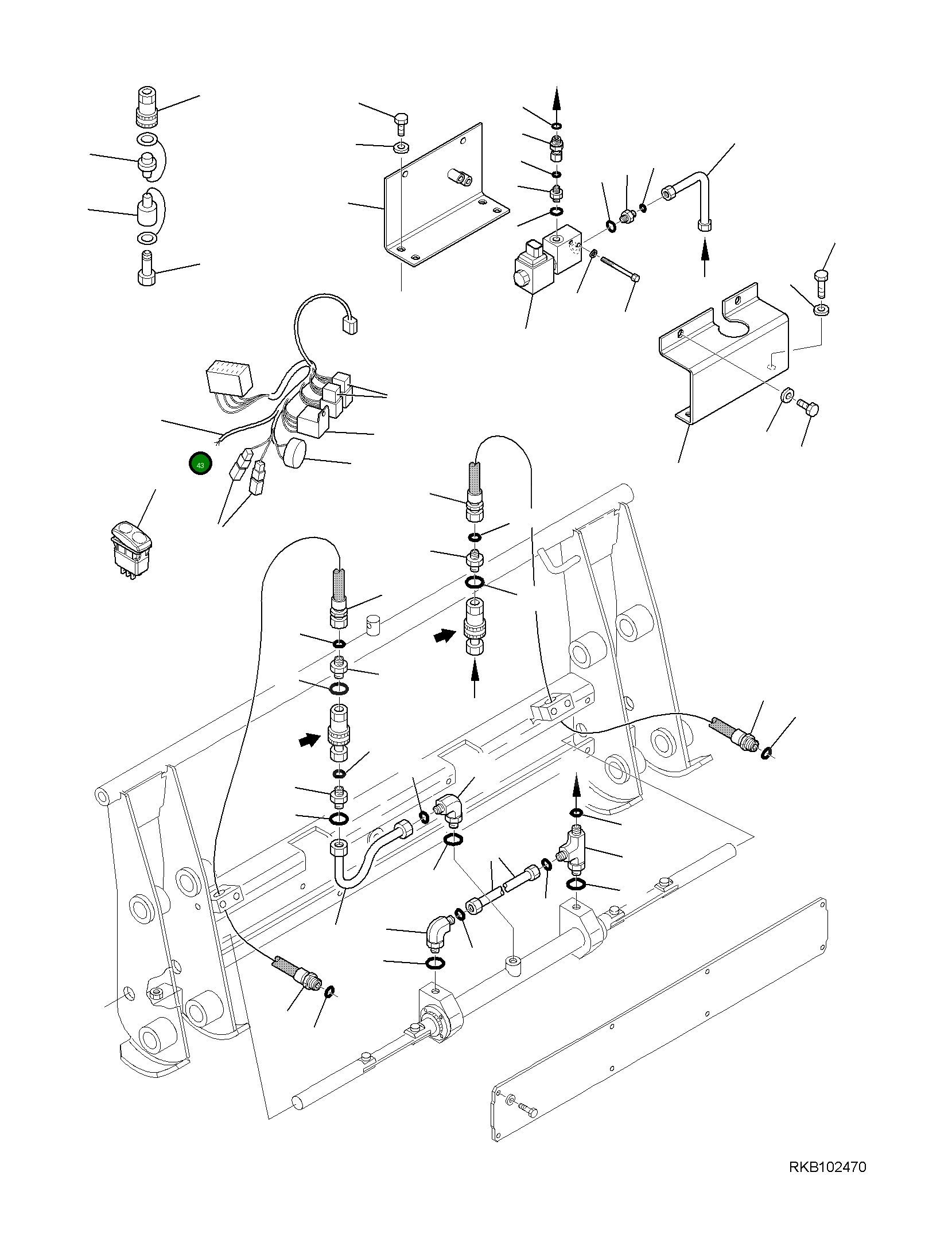 Жгут проводов 42N-06-16640 Komatsu