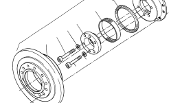 Диск 3235072M1 Komatsu