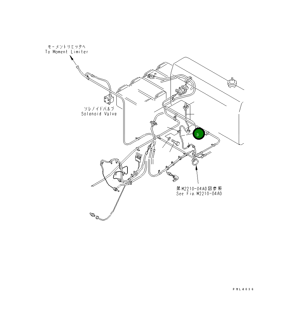 Жгут проводов 196-06-41412 Komatsu